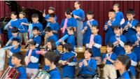 6年梅組 音楽_羽藤 大晟_2024年10月2日 合唱「ほらね」 (1)