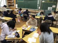 放送委員会の様子1 放送委員会の様子1